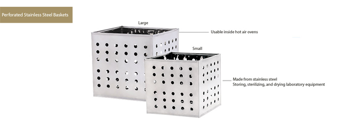 Perforated Stainless Steel Baskets